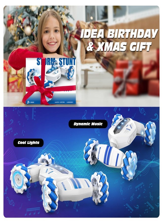 Loiley Remote Control Car, Gesture Sensing RC Car Boys Toys for 6-8 Years Old, Best Birthday Gifts for Kids, 4WD, 2.4Ghz, 360° Rotating, 2 Control Modes Control Transformer Toys Twist Cars - Image 5